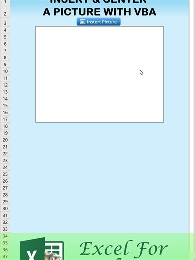 Click a button. Pick a photo. Excel frames it perfectly. 🖼️😎 Auto-resized. Auto-centered. Zero awkward stretching. That’s not “insert picture”… that’s controlled precision. #ExcelVBA #ExcelAutomation #DashboardDesign #MicrosoftExcel #FreelancerTools