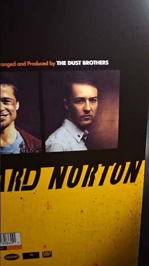 Fight Club Soundtrack - The dust brothers #fightclub #bradpitt #edwardnorton #vinyl #lp #technics