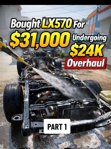 Lexus LX 570 Restoration Journey: $28,000 Purchase & $14,000 Revamp