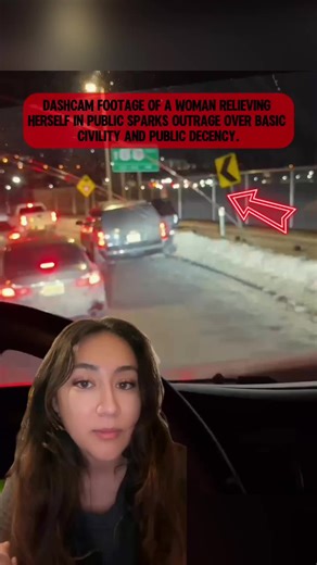 Public Decency Outrage from Dashcam Footage