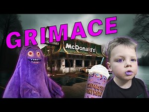 WE CAPTURED GRIMACE IN REAL LIFE ON THE DRONE! (MCDONALDS 50th BIRTHDAY)