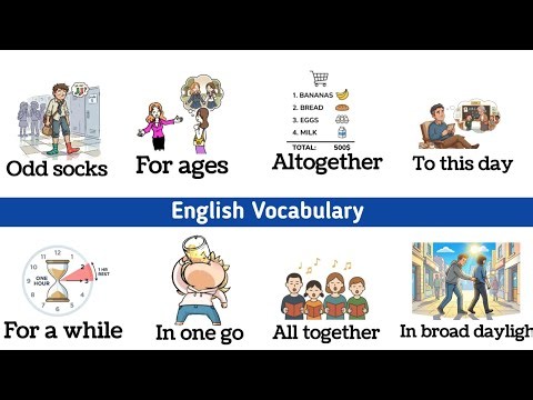 English Phrases for Everyday Conversations || English vocabulary