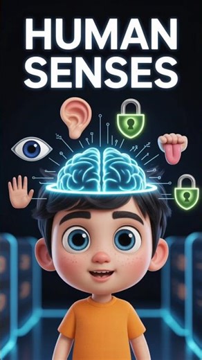 The secret Human Senses. #shorts #humansenses