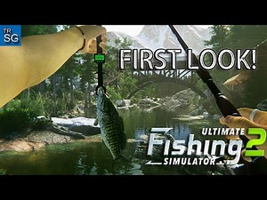 Ultimate Fishing Simulator 2 - Learning How to Catch Fish - First Look!