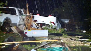 RAW VIDEO: Severe storms, including heavy rain and a suspected tornado, caused heavy damage in Trinity County, Texas, Sunday night. Tornadoes ripped through Nebraska, Iowa, and Oklahoma over the weekend as well. Get the latest Texas News here: https://www.kristv.com/news/texas-news | KRIS 6 News