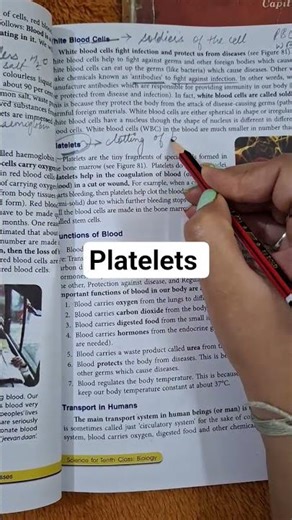 Blood Components | Platelets | life processes #Digital Science with Himani #bplevel #questionseries