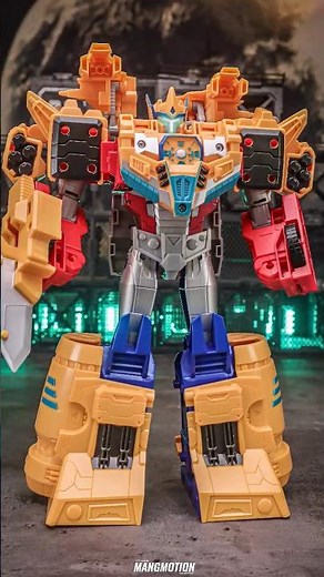 Transformers CYBERVERSE ARK Power Optimus Prime transformation #transformers