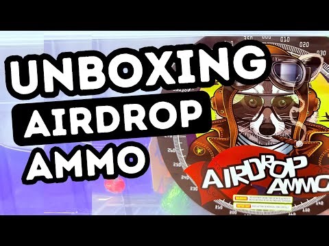Unboxing Airdrop Ammo from Raccoon Fireworks! #unboxing