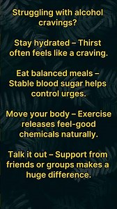 4 More Things That Reduce Alcohol Cravings #motivation #alcoholfree