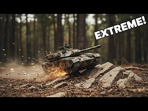 Miniature RC Tank Racing Challenge – Extreme Obstacle Course Battle!