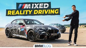 4.7K views · 270 reactions | We're driving the new BMW M2 in the virtual world, thanks to the M Mixed Reality. This new driving experience is enabled by innovative VR/MR technologies that combine the virtual and physical world. The in-car experience in the new BMW M2 is enabled by integrated gaming elements providing a unique experience. | BMWBLOG | Facebook
