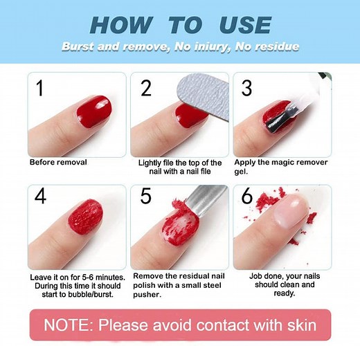 Aliver Gel Remover | Fast & Safe Nail Polish Removal