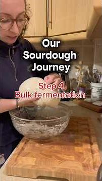 SOURDOUGH Part 4 - final stretch and fold, bulk fermentation and then into the fridge