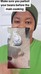 Parboil your beans before cooking. Stay safe please 🙏 #everyoneシ゚ #health | Steph Ify