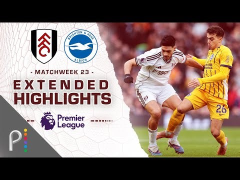 Fulham v. Brighton | PREMIER LEAGUE HIGHLIGHTS | 1/24/2026 | NBC Sports
