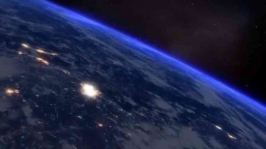 Radio signal recorded in Earth's orbit