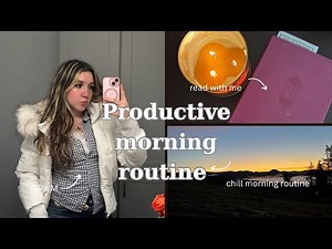 7AM Productive College Morning Routine