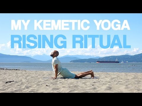 Self-Love Kemetic (Egyptian) Yoga for beginners | Resting and Rising Ritual