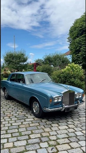 1969 Rolls-Royce Silver Shadow Coupe 🎥 #germany #bavaria #fyp #cargold #rarecar #oldtimer