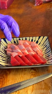 302K views · 1.5K reactions | Slicing Pure Luxury: Watch This Giant Bluefin Tuna Turned Into Sashimi!  #bluefintuna #otoro #sashimi | Food Adventure | Facebook