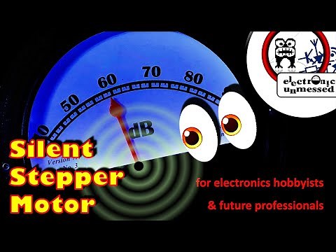 Three Solutions to Make a Loud Stepper Motor Silent - an Arduino Project (EP57)
