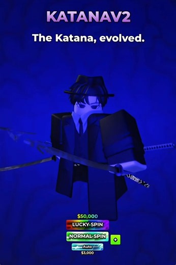 KatanaV2 showcase Hunty Zombies #roblox #katana #huntyzombies