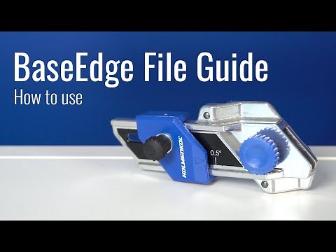 Base Edge File Guide - edge angle file guide (Application)