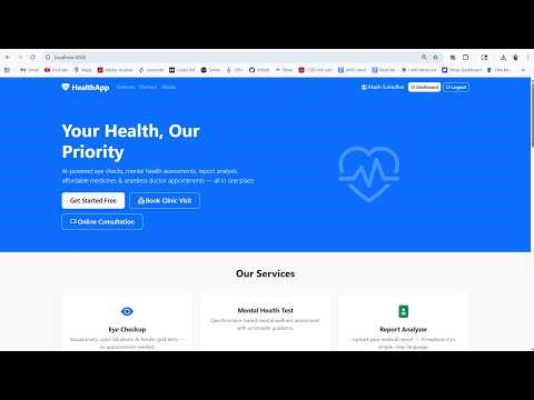 HealthApp — AI-Powered Medical Hub