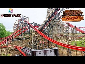 Wildcat's Revenge Hybrid Roller Coaster 4K POV - Hersheypark - Back Row