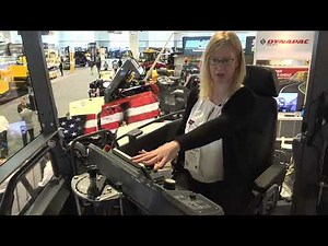 Overview of Dynapac MF2500 CS Material Transfer Vehicle at 2022 World of Asphalt