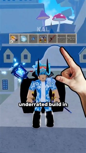 Most Underrated Build In Blox Fruits #bloxfruits #bloxfruitsupdate #roblox #dough