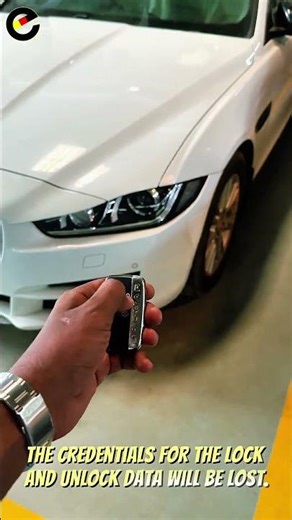 Jaguar XF Key Not Detected After Battery Removal | Keyless Entry Programming & Battery Precautions