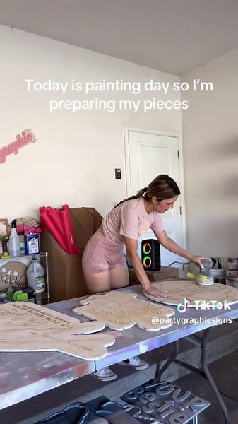 Painting Day: Creating Custom Wood Signs