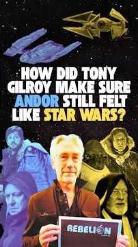 How did Tony Gilroy make #andor feel like #starwars? with ‪@patrickhwillems‬ #podcast #filmmaking