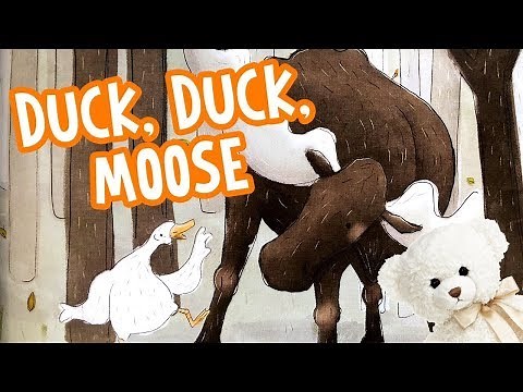 Kids Book Read Aloud | Duck, Duck, Moose by Joy Heyer | Ms. Becky & Bear's Storytime