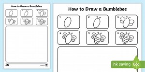 How to Draw a Bumblebee