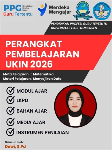 🌟 READY! Modul Ajar Deep Learning UKIN PPG 2026 Tahap 1🌟 📚 Jenjang SD — Semua Kelas & Semua Mata Pelajaran Tingkatkan kualitas UKIN Anda dengan Modul Ajar Deep Learning yang lengkap, praktis, dan siap pakai! Dirancang khusus untuk PPG 2026 Tahap 1, dengan format sesuai standar terbaru Kurikulum Merdeka -Deep Learning. 💼 Paket Lengkap Termasuk: ✅ Modul Ajar Deep Learning berbasis pembelajaran berdiferensiasi ✅ Instrumen penilaian lengkap (sikap, keterampilan & pengetahuan) ✅ Bahan ajar inform