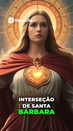 SANTA BÁRBARA NOS DEFENDEI #oração #oraçãopoderosa #santabarbara #fé #deus