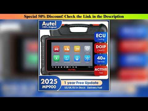 New Arrival Autel MaxiPRO MP900 MP900E Car Diagnostic Tool ECU Coding OBD2 Auto Scanner CAN FDDoIP