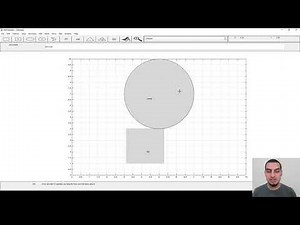 Introduction to Matlab in English | 61 | Matlab PDE modeler - Drawing system geometry 1