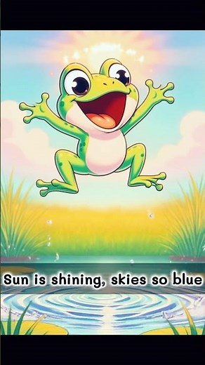 Cute Little Frog 🐸 | Fun Learning Video for Kids