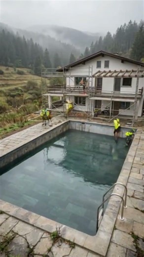 Abandoned Pool & Villa Restoration Timelapse — Unreal Result #shorts #home #restoration
