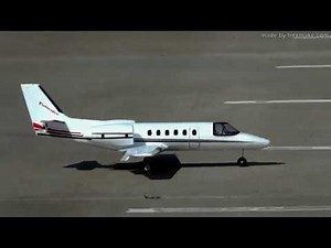 Gary's Dynam Cessna Citation 550 RC Turbojet Plane