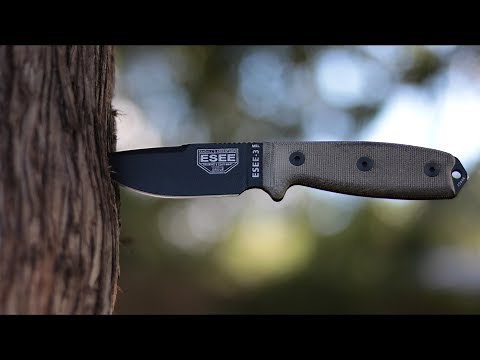 ESEE 3 MIL // The ULTIMATE EDC Fixed Blade Knife...