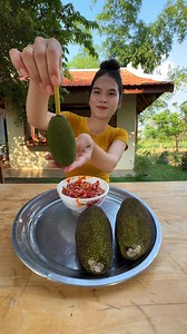 124K views · 1.2K reactions | Eating green jackfruit with chili garlic sauce | Code cook | Facebook