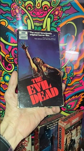 The Evil Dead VHS HBO Cannon Video