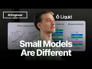 Everything I Learned Training Frontier Small Models — Maxime Labonne, Liquid AI