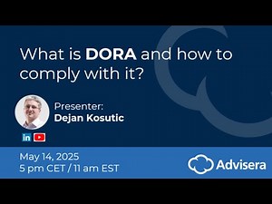 What is DORA and how to comply with it? [live webinar]