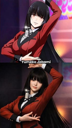 Kakegurui Characters in Real Life 🤯 | Yumeko Jabami & Student Council #anime