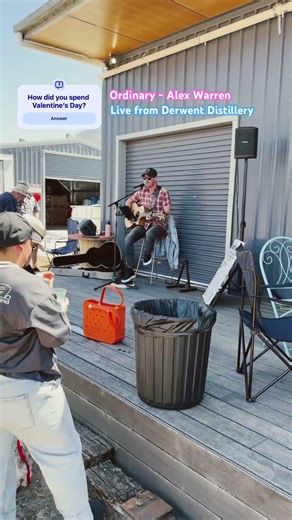 Alex Warren - Ordinary cover // live from Derwent Distillery - Valentines Day in Tas #acousticcover